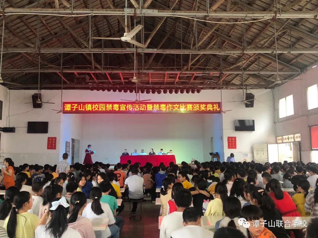 切实提高学生识毒,防毒,拒毒意识和能力,5月12日,在谭子山镇人民政府