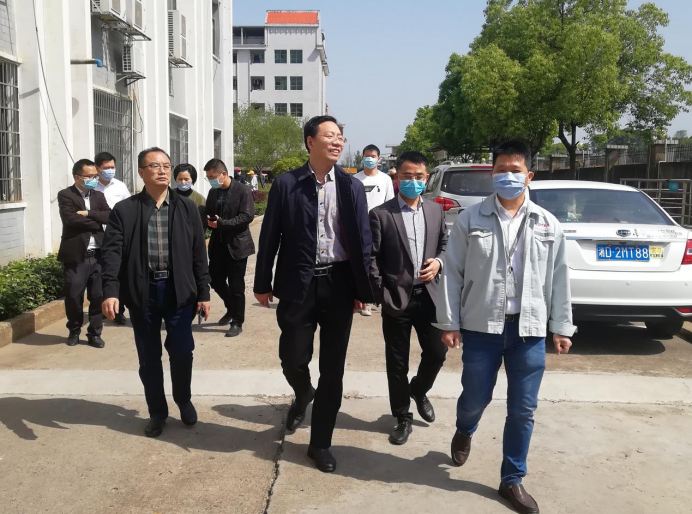 邹锟调研衡南开放型经济发展和外贸企业复工复产情况