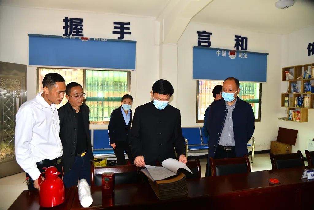 衡南县人民政府门户网站--政务公开--县领导调研全县司法行政工作