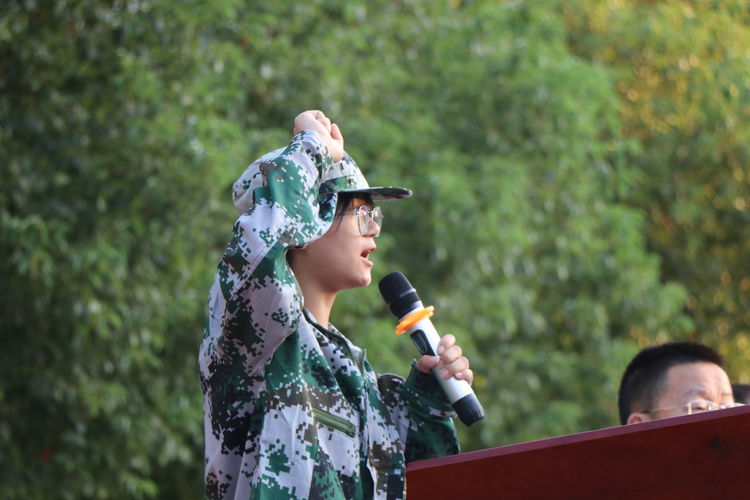 衡南二中2021级新生军训掠影--衡南二中2021级新生军训掠影